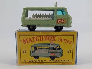 Lesney Matchbox Van No. 21 Power Bottle Float - Made in England