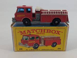 Matchbox Denver Fire Pumper Truck No.29 - Lesney