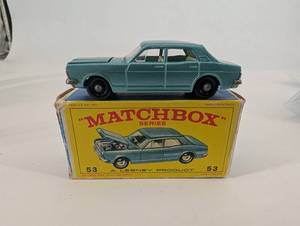 Matchbox Ford Zodiac Mk IV (53) - Lesney - Made in England