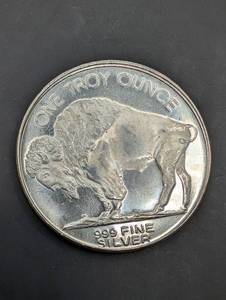 Buffalo Round 1 oz .999 Fine Silver