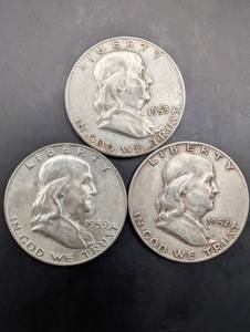 Franklin Half Dollar (Lot of 3)