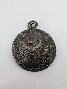 Sterling Silver Pocket Makeup Mirror