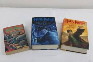 Scholastic Harry Potter 3-Book Set - Prisoner of Azkaban, Order of the Phoenix, Deathly Hallows
