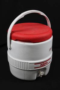 Igloo 3-Gallon Cooler - Portable White with Spigot