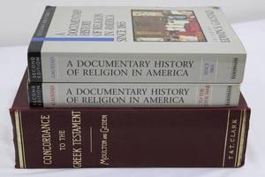 A Documentary History in Religion in America (2-Volume Set) & Concordance to the Greek Testament