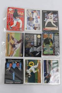 Baseball Cards (Lot of 9) - Griffey Jr. Mariners, Williams, Tartabull, Bonilla