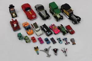 Assorted Vintage Die-Cast Cars, Trucks & Planes Collection