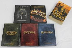 Game of Thrones & The Lord of the Rings DVD Box Sets (Lot of 6)