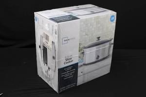 MainStays 6-Quart Slow Cooker with Removable Stoneware Crock