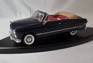 1949 Ford Convertible - Franklin Mint - Precision Model  - in Box - Lot 36