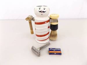 Gillette Razors, Stand, etc.