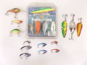 Lot of Rare Vintage As seen on TV, Blade Baits, etc. Fishing Lures