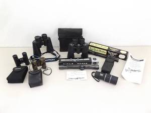 Lot of Binoculars and Scopes