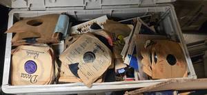 A huge 36L x 24W x 26H Box full of records