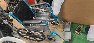 Nice Green Wheelchair ( USED). Seat size is 18W