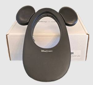 Disney x Coperni Mickey Mini Swipe Bag - Calf Leather, Black - Made in Italy