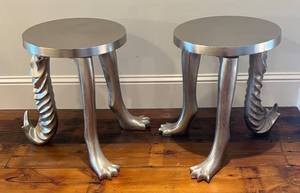 U - Pair of Pols Potten Wolf Stools