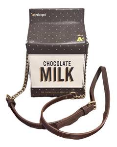 MB - Kate Spade New York Crme de la Crme of Sips Chocolate Milk Carton Crossbody Bag