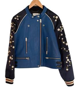 MC - Coach 1941 Cityscape Embroidered Leather Jacket