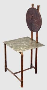 U - Christopher Poehlmann Handcrafted Metal Abstract Chair