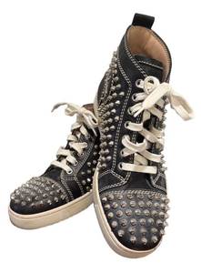 MC - Christian Louboutin Louis Spikes- High Toop Sneakers - Size EU 37.5