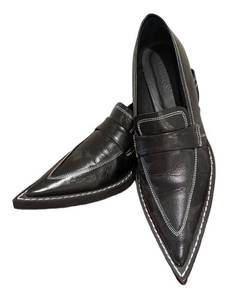 MC - Maison Margiela Leather Pointed Loafers - Size 37 12