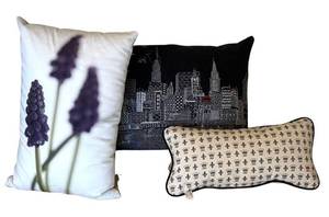 MB - Three Decorative Accent Pillows