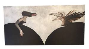 LL - The Truth Original Oil Painting by Kelli Hoppmann