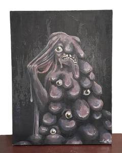 LL - Original Acrylic on Canvas Painting by Sammi Ouellette