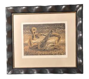 LL - Ralph Peplow Driftwood - Silk Screen in Colors Print Limited Edition 540