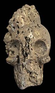 LL - Pyrite Skull Artifact from Peru