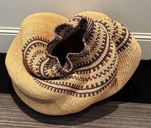 LLR - Baba Tree Basket Company Bolga Basket - Handwoven, Natural dye, Ghana