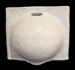 LL - White Ceramic Vase