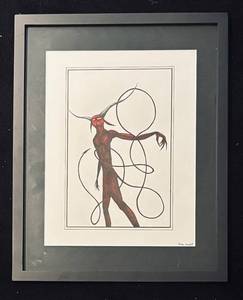 LL - A Dancing Devil Original Artwork by Parker Boisvert
