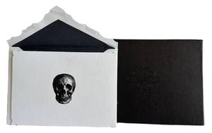 O - D.L. & Co Skull Note Cards 12-Pack - 7 14 x 5 14 - Envelopes Included