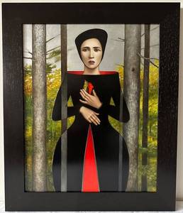 LLC - Kelli Hoppmann - The Fatalist (2020) Framed Original Painting