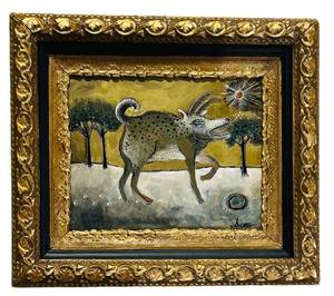 LLR - Bedtime Hunter - D.C. Ice Framed Original Painting