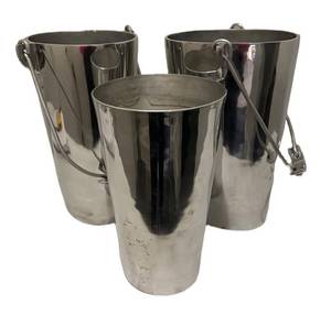 LLC - Metal Buckets - 3-Pack, 14