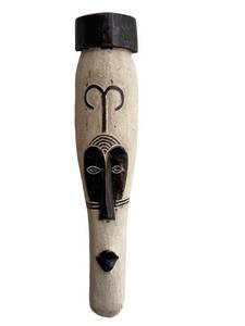 LR - Carved Wooden Fang Mask from Gabon