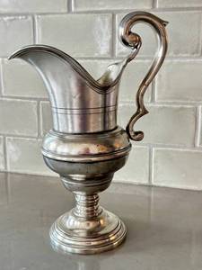 K - Arte Italica Ampersand Pewter Pitcher -  Made in Italy
