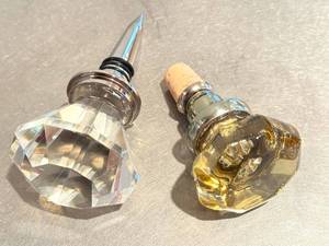Decorative Bottle Stoppers (Lot of 2)