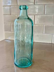 CB - Antique Blob Top Moxie Nerve Food Lowell Mass Bottle