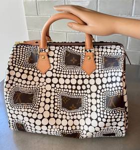 CL - Louis Vuitton x Yayoi Kusama Monogram Town Speedy 30 Tote