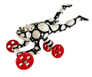 K4 - Andree Richmond Leaping Frog Sculpture