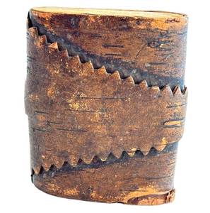 Antique Tobacco Case - Age-Worn Wood