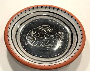 KP - Amy Sabrina Ceramic Pottery Bowl - Handcrafted 5 in Signed 1995