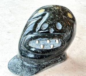 CD - Frank Oogalk Inuit Face Carving - Stone Sculpture