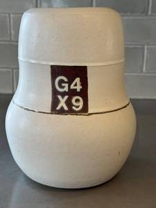 K - RS Artisan Ceramic Vase - Stamped RS