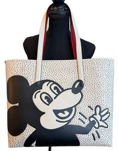 CL - Coach Disney Mickey Mouse Keith Haring Highline Tote C6978