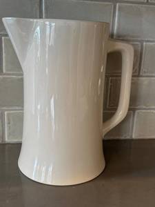 K - Sir Madam Stoneware Pitcher - Made in Sri Lanka